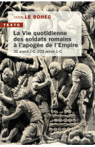 La vie quotidienne des soldats romains à l'apogée de l'empire