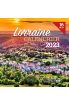 Calendrier 2023 - 16 mois - lorraine