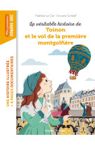 La véritable histoire de toinon et le vol de la première montgolfière