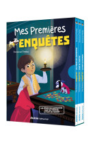 Coffret bibliotheque 4 (tomes 10/11/12) mes premières enquêtes