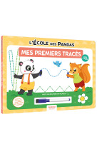 L'école des pandas - mes premiers tracés