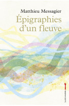 épigraphies d'un fleuve