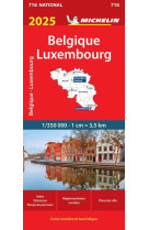 Carte nationale belgique, luxembourg 2025