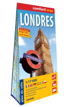 Londres 1/17.500 (carte grand format laminée - plan de ville). london