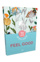 Feel good - 20 cartes à colorier