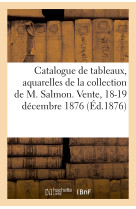 Catalogue de tableaux, aquarelles, dessins, esquisses et croquis, divers objets