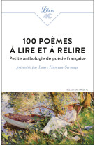 100 poèmes à lire et à relire