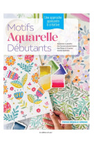 Motifs aquarelle débutants