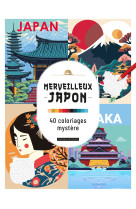 Merveilleux japon - 40 coloriages mystère