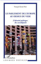 La parlement de l'europe au-dessus du vide