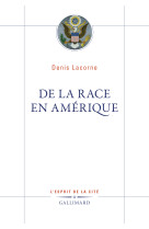 De la race en amérique