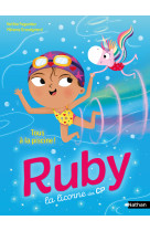 Ruby la licorne des cp : tous à la piscine !