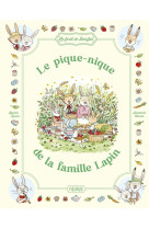 Le pique-nique de la famille lapin