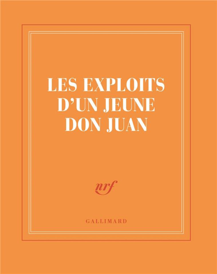 CARNET CARRE LES EXPLOITS D'UN JEUNE DON JUAN (PAPETERIE) - COLLECTIF - NC