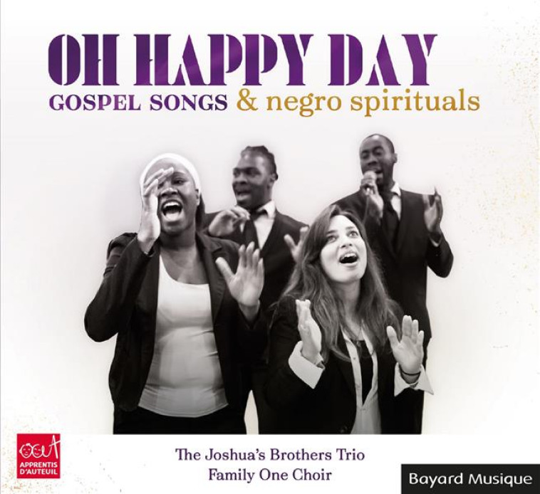 OH HAPPY DAY - GOSPEL SONGS & NEGRO SPIRITUALS - AUDIO - FAMILY ONE CHOIR - NC