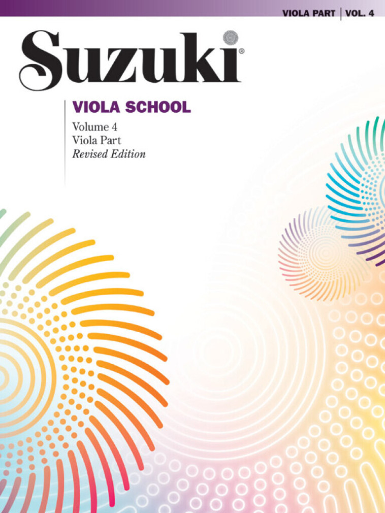 SUZUKI VIOLA SCHOOL VIOLA PART, VOLUME 4 -  DIVERS AUTEURS - ALFRED