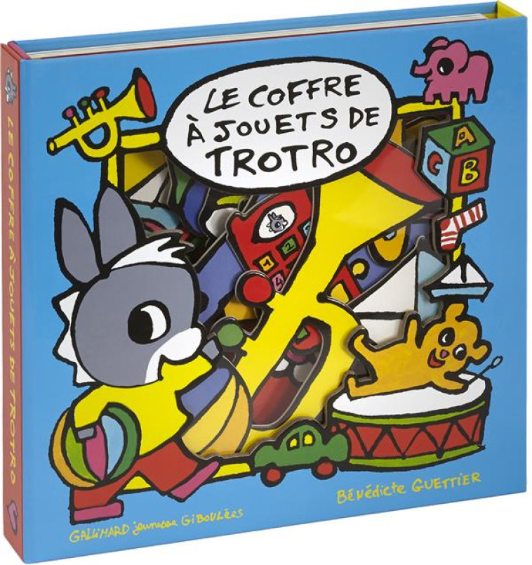 LE COFFRE A JOUETS DE TROTRO - LIVRE-PUZZLE - GUETTIER BENEDICTE - GALLIMARD