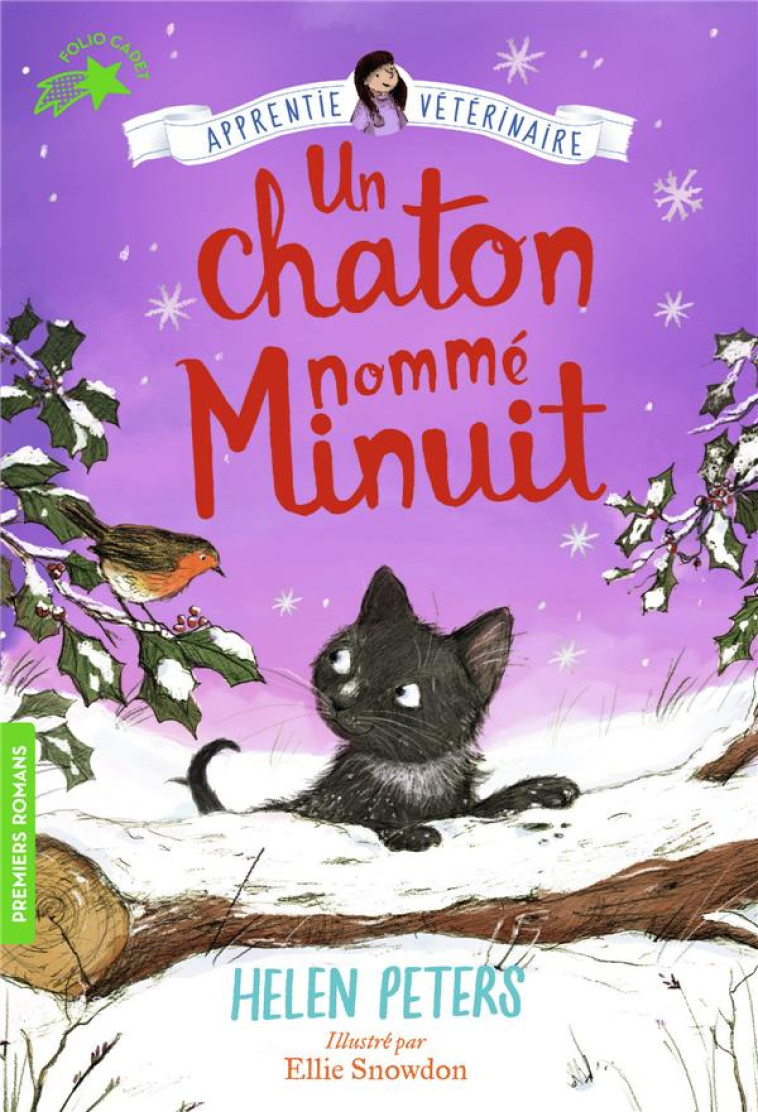 JASMINE, L'APPRENTIE VETERINAIRE - T03 - UN CHATON NOMME MINUIT - PETERS/SNOWDON - NC