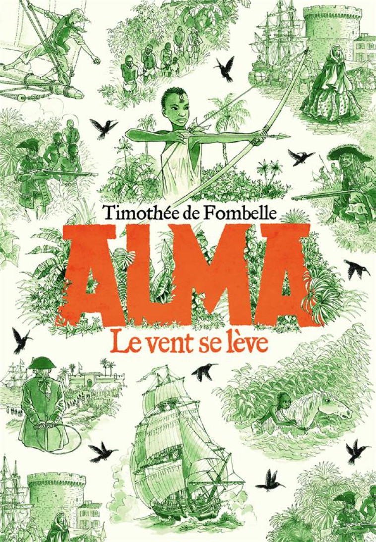 ALMA - LE VENT SE LEVE - FOMBELLE/PLACE - GALLIMARD