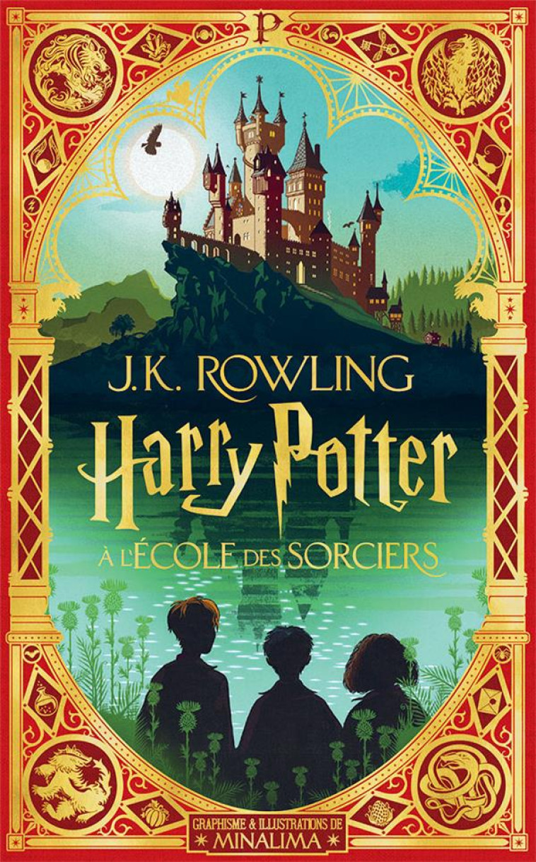 HARRY POTTER A L'ECOLE DES SORCIERS - ROWLING/MINALIMA - GALLIMARD