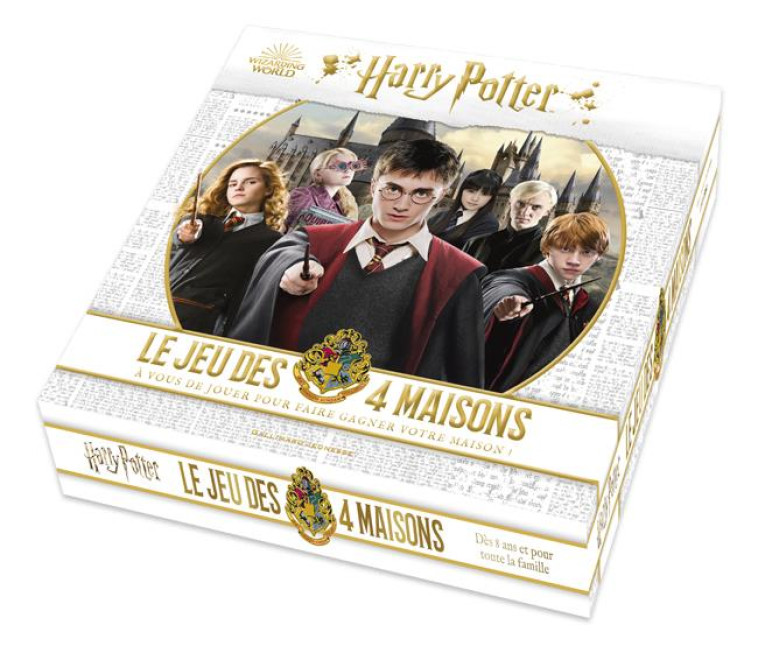 HARRY POTTER - HARRY POTTER - LE JEU DES 4 MAISONS - A VOUS DE JOUER POUR FAIRE GAGNER VOTRE MAISON - COLLECTIF - NC