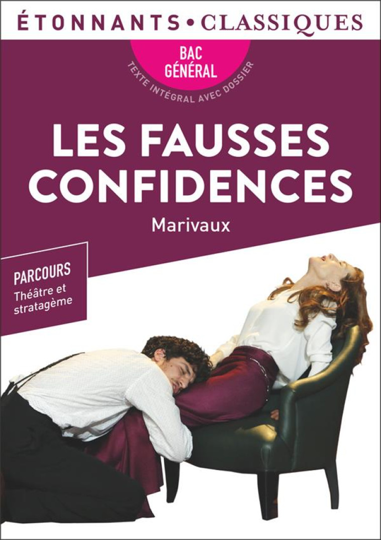 LES FAUSSES CONFIDENCES - BAC 2023 - MARIVAUX - FLAMMARION