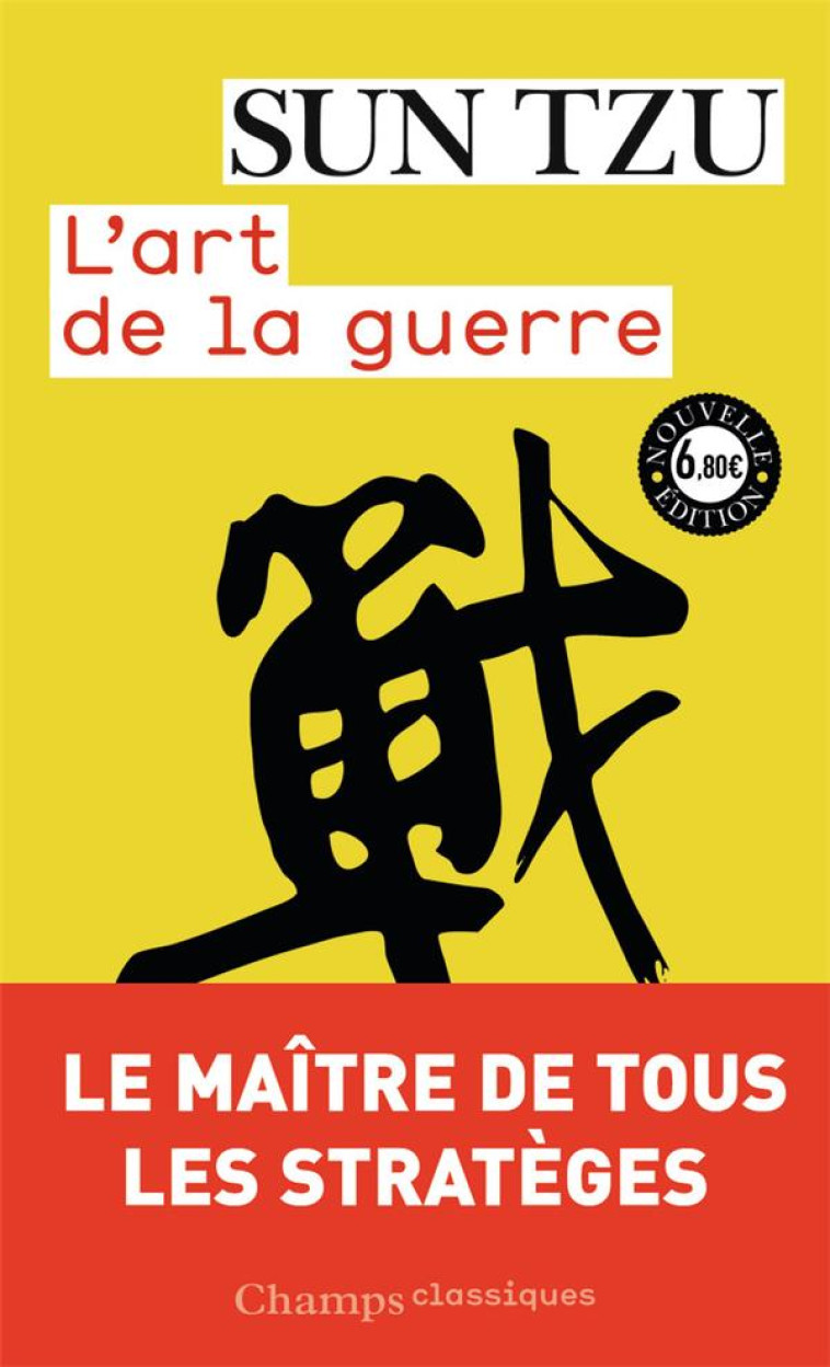 L'ART DE LA GUERRE - SUN TZU - Flammarion