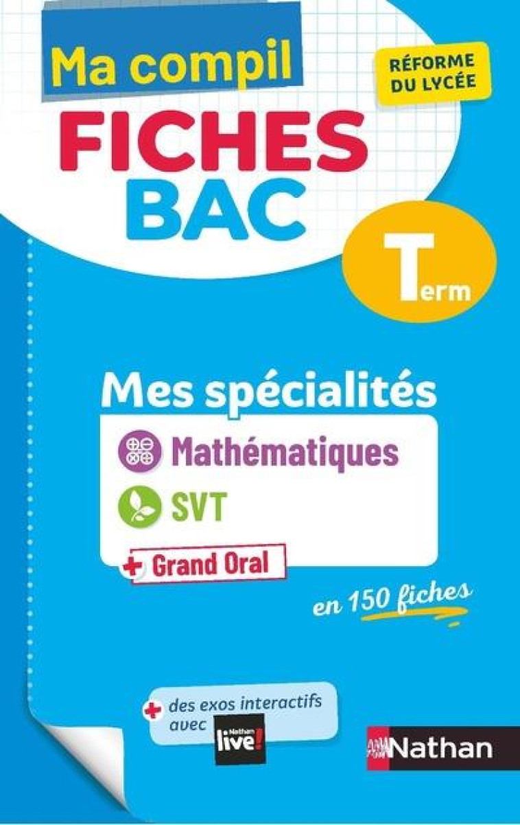 COMPIL FICHES MATHS - SVT - TERM. - DESROUSSEAUX/CAMARA - CLE INTERNAT