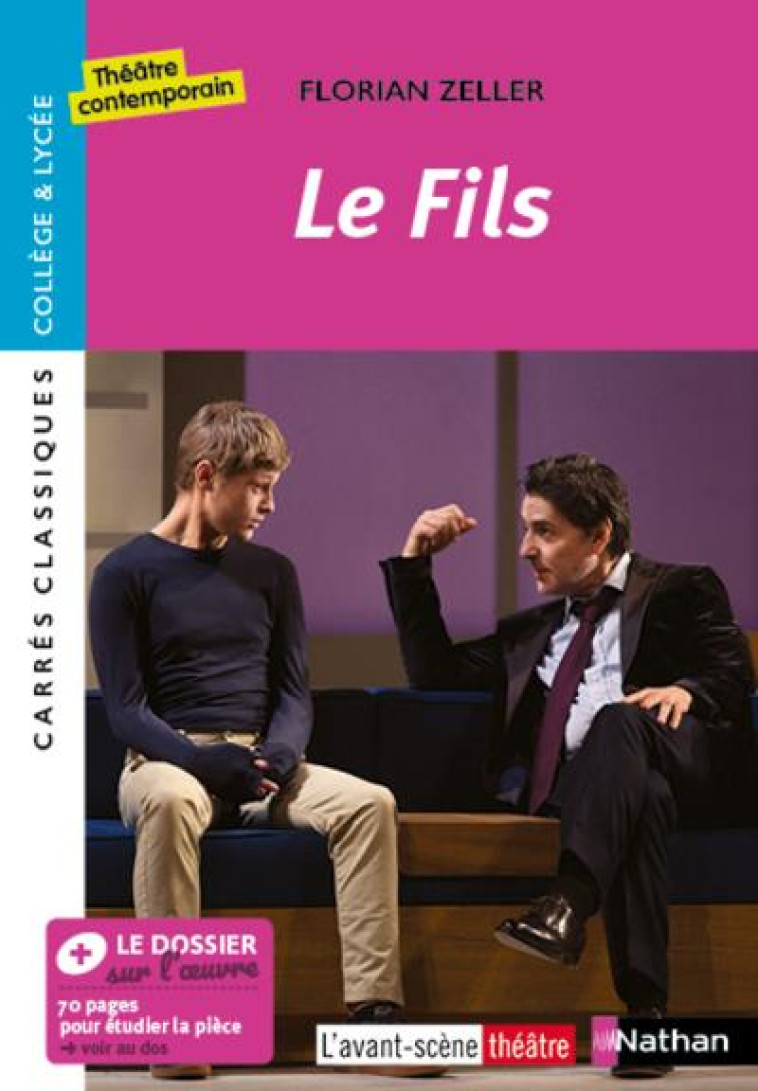 LE FILS, DE FLORIAN ZELLER - ZELLER FLORIAN - CLE INTERNAT