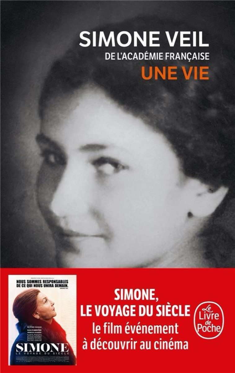 UNE VIE - VEIL SIMONE - LGF/Livre de Poche