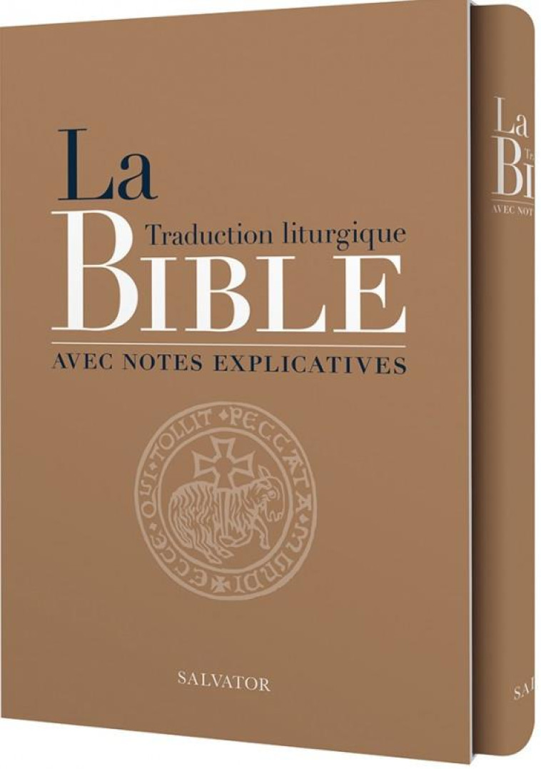 LA BIBLE TRADUCTION LITURGIQUE AVEC NOTES EXPLICATIVES (COMPACTE - COFFRET CADEAU TRANCHE DOREE) - AELF - SALVATOR