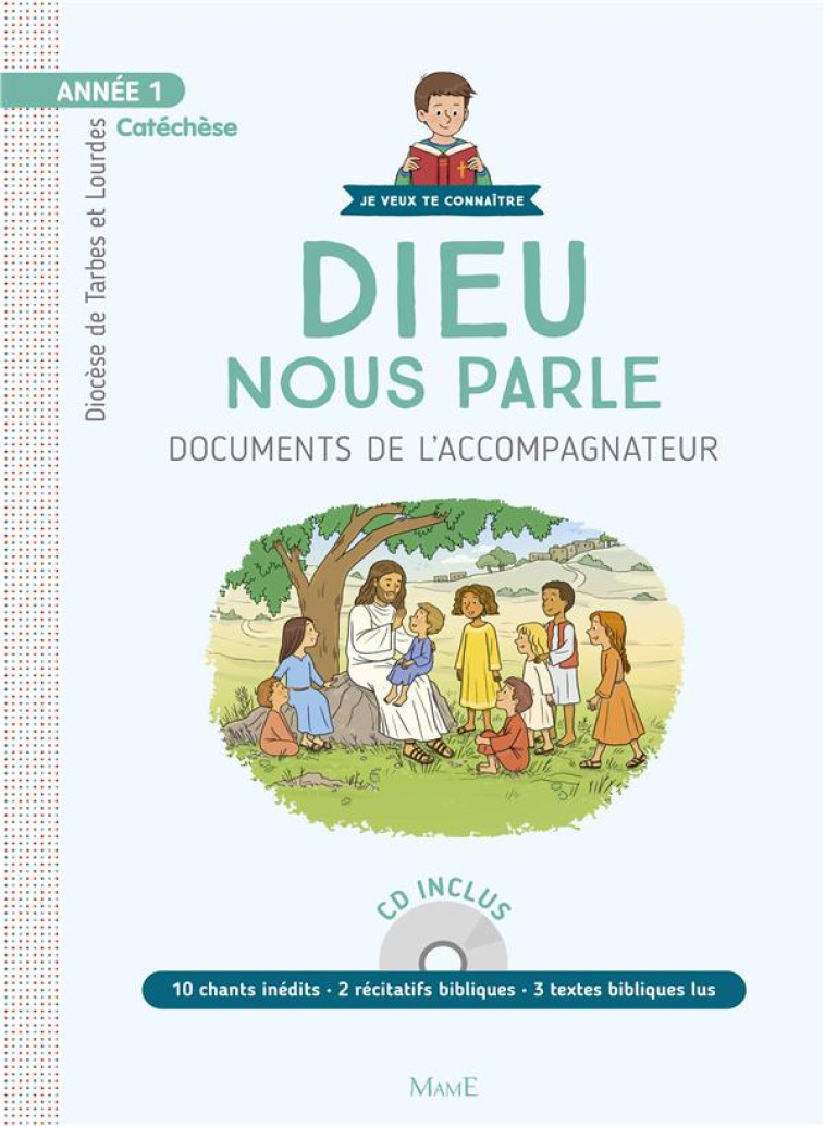 ANNEE 1 - DIEU NOUS PARLE - DOCUMENTS DE L'ACCOMPAGNATEUR +CD - HUBERT - Tardy