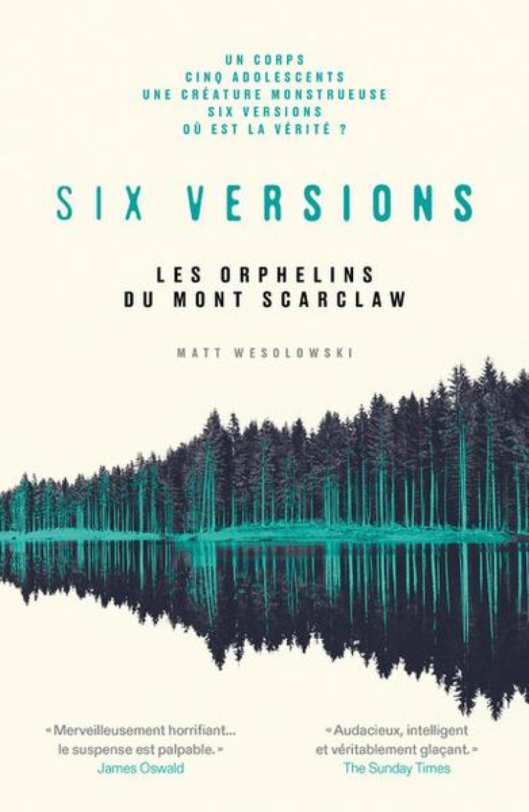 SIX VERSIONS - TOME 1 LES ORPHELINS DU MONT SCARCLAW - WESOLOWSKI MATT - ARENES