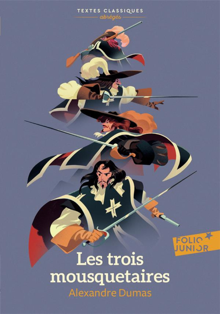 LES TROIS MOUSQUETAIRES - VERSION ABREGEE - DUMAS ALEXANDRE - GALLIMARD