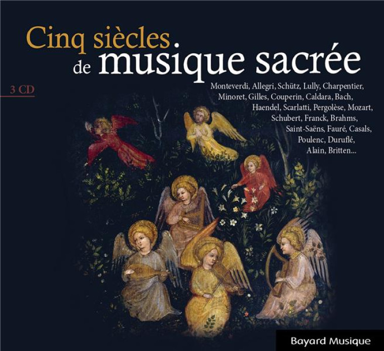 CINQ SIECLES DE MUSIQUE SACREE - AUDIO - COLLECTIF - NC