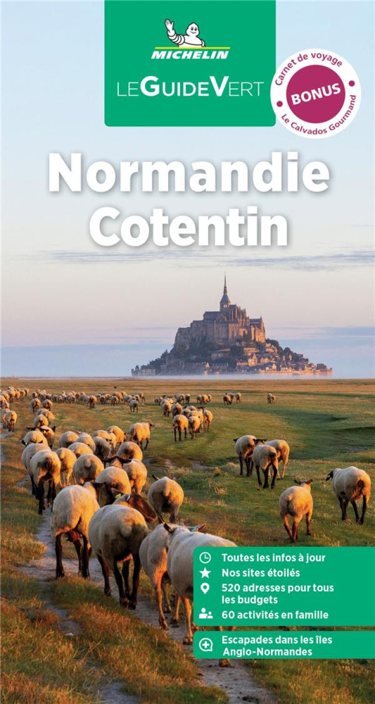 GUIDE VERT NORMANDIE COTENTIN - XXX - MICHELIN