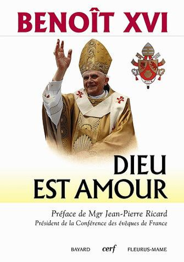 DIEU EST AMOUR - BENOIT XVI/RICARD - CERF