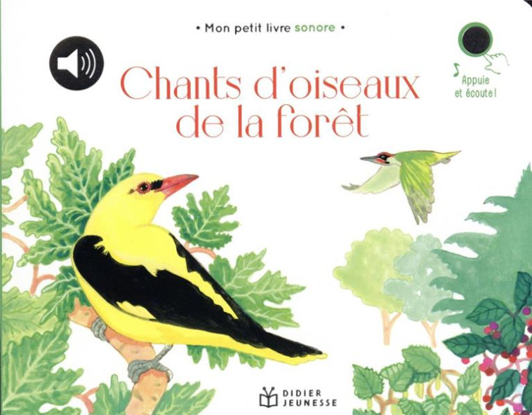 CHANTS D'OISEAUX DE LA FORET - COLLECTIF/ZORDAN - DIDIER