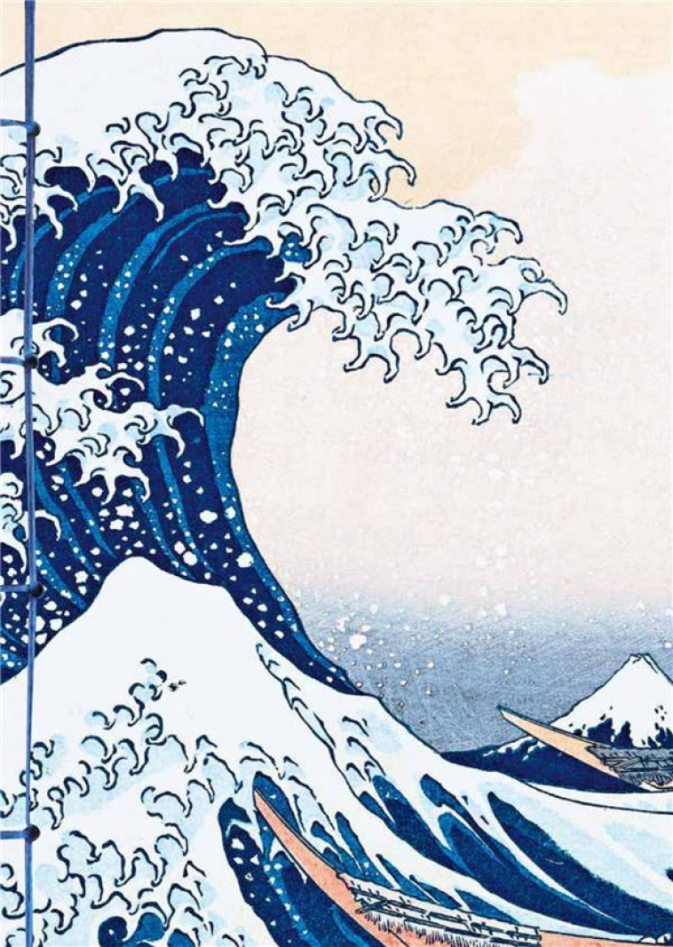 CARNET HAZAN HOKUSAI, LA GRANDE VAGUE DE KANAGAWA 16 X 23 CM (PAPETERIE) - XXX - NC