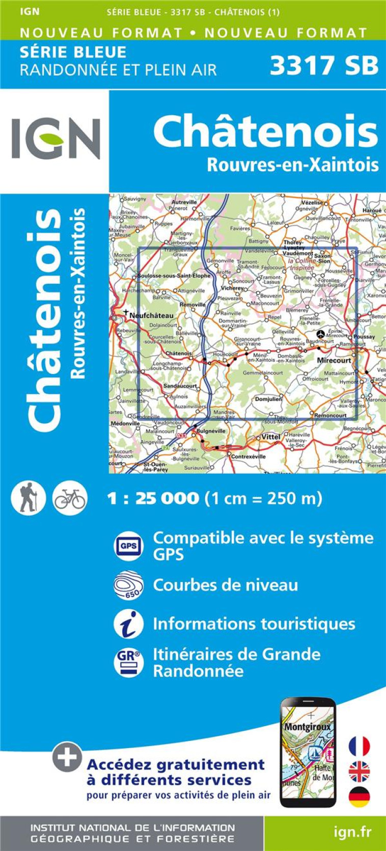 3317SB CHATENOIS.ROUVRES-EN-XAINTOIS - XXX - MICHELIN