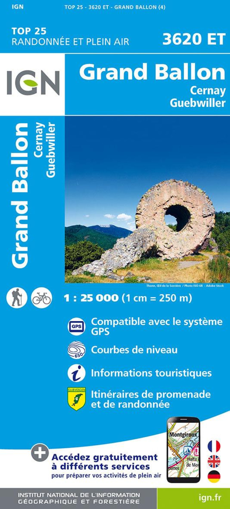 3620ET  LE GRAND BALLON CERNAY  GUEBWILLER - XXX - MICHELIN