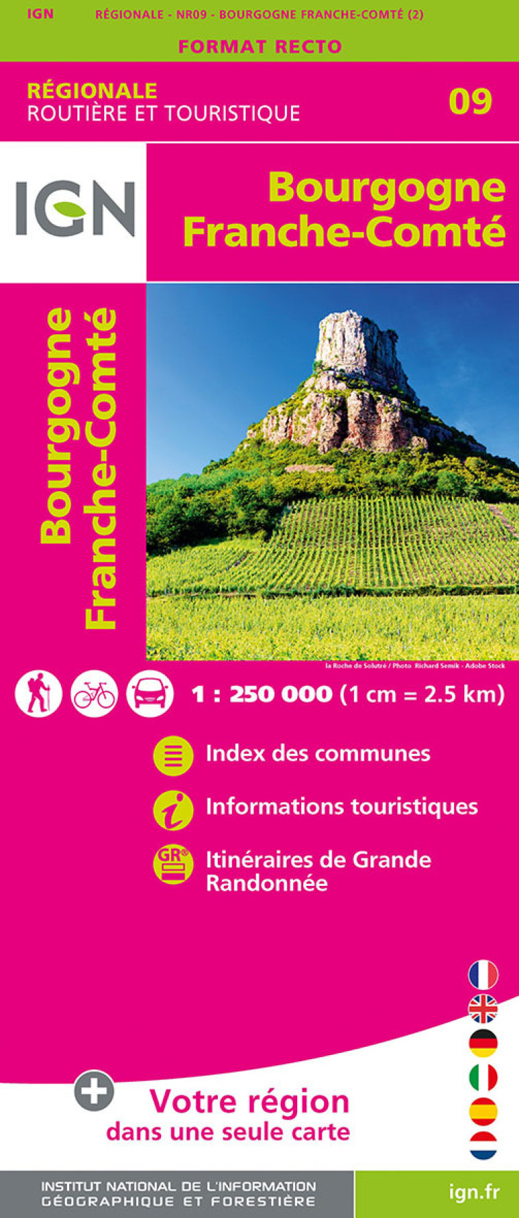 NR09 BOURGOGNE FRANCHE-COMTE - XXX - IGN