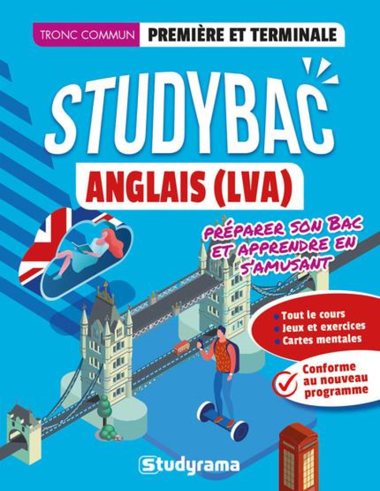 ANGLAIS (LVA) PREMIERE ET TERMINALE - TRONC COMMUN - ARNAUD ISABELLE - STUDYRAMA