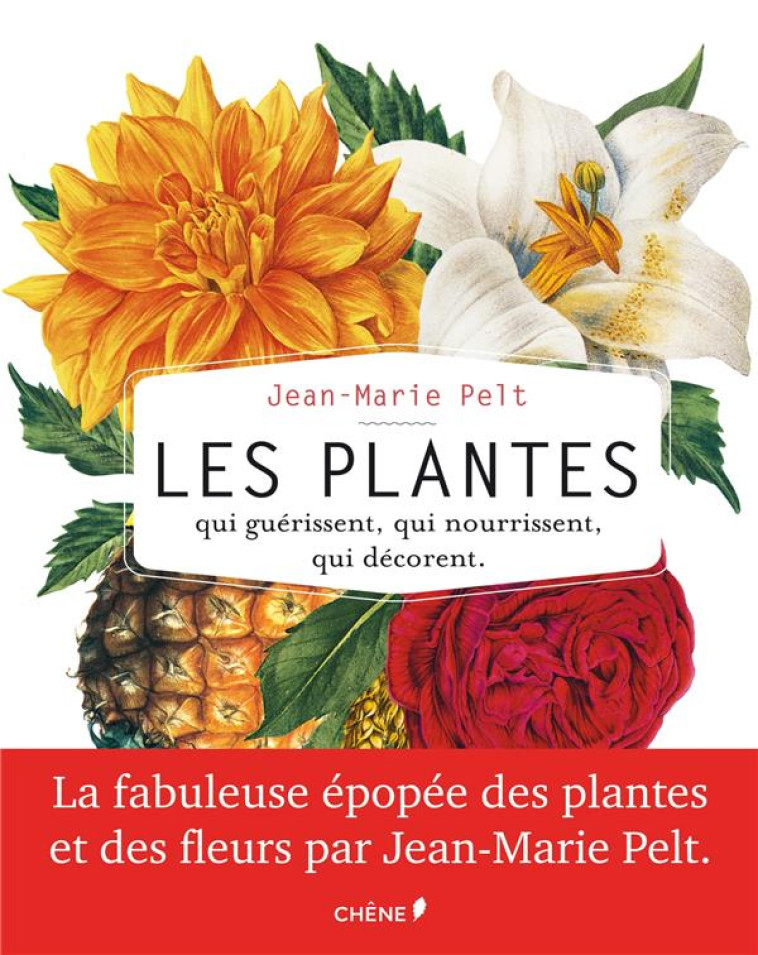 LES PLANTES QUI GUERISSENT, QUI NOURRISSENT , QUI DECORENT PAR JEAN-MARIE PELT - PELT JEAN-MARIE - Chêne