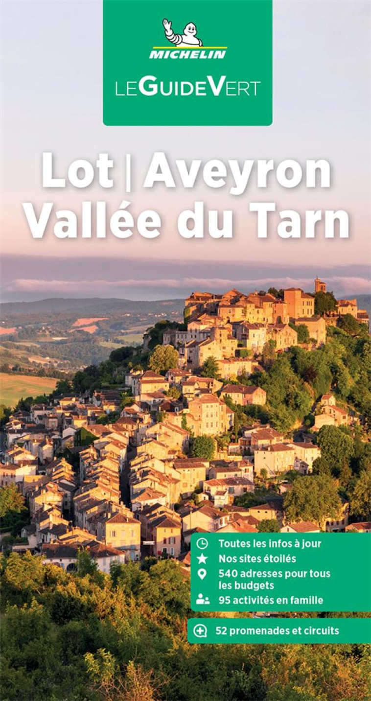 GUIDE VERT LOT AVEYRON VALLEE DU TARN - XXX - MICHELIN