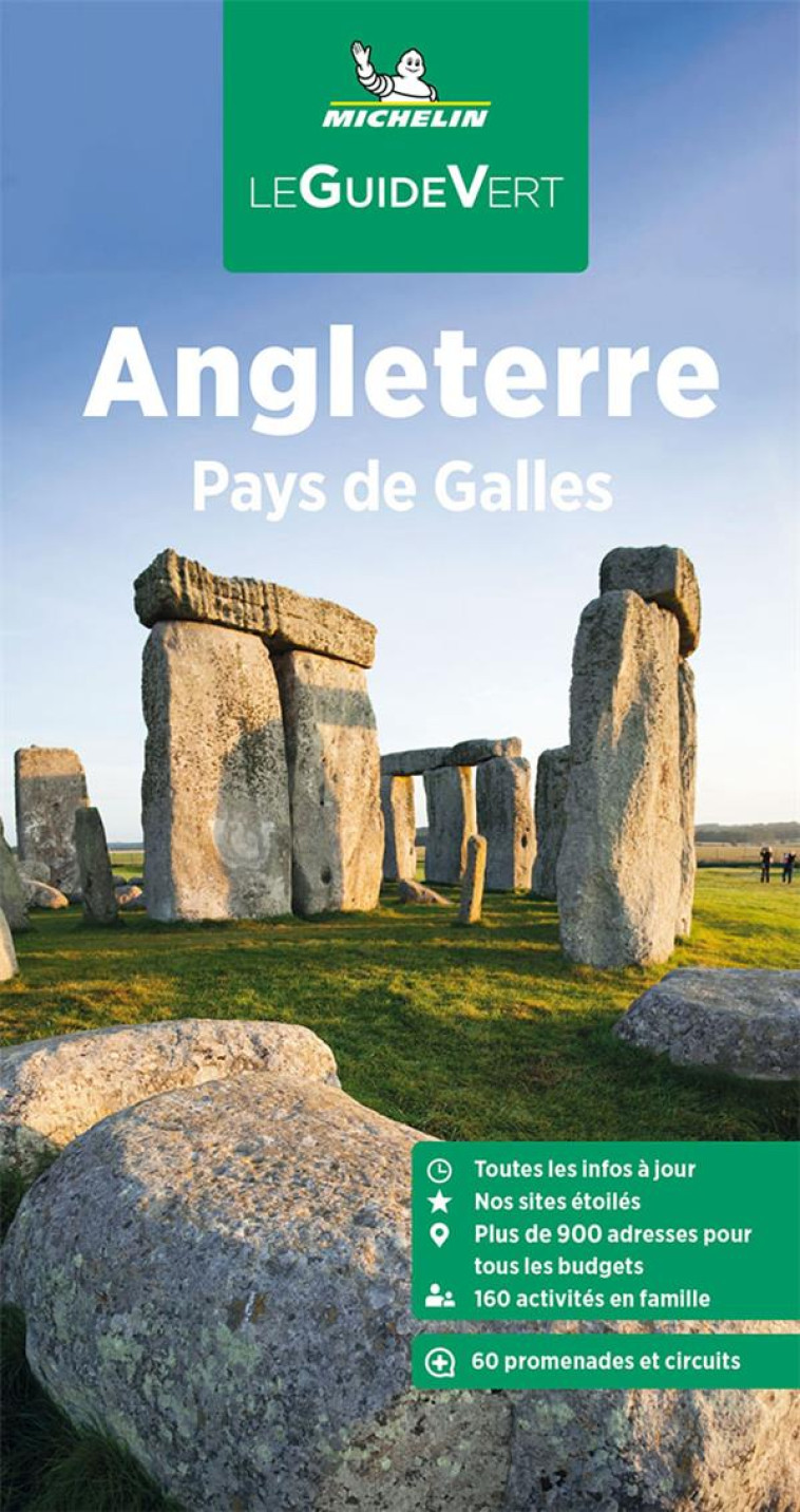 GUIDE VERT ANGLETERRE, PAYS DE GALLES MICHELIN - XXX - MICHELIN