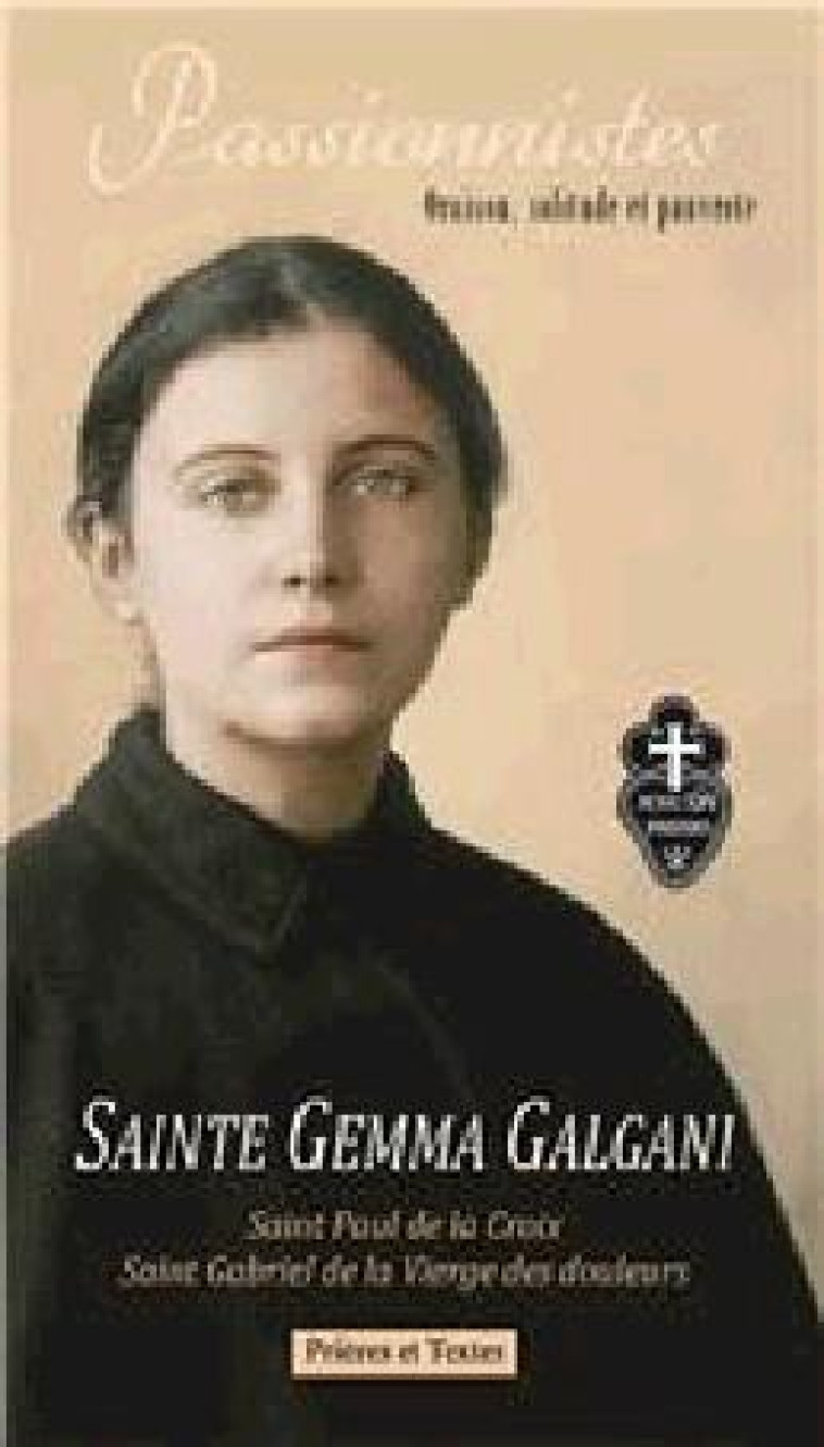 SAINTE GEMMA GALGANI - COLLECTIF - AN HERE