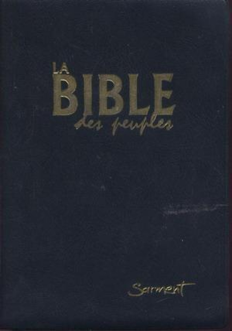 LA BIBLE DES PEUPLES (FORMAT POCHE) - HURAULT - JUBILE