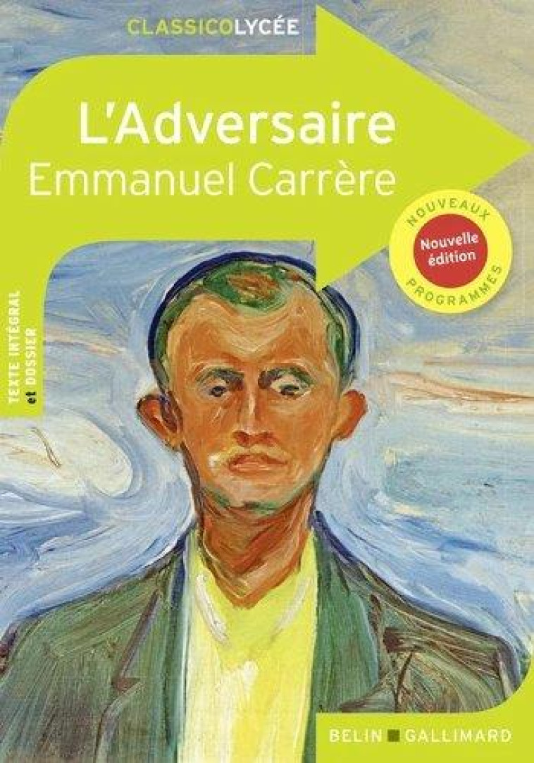 L'ADVERSAIRE - CARRERE EMMANUEL - BELIN