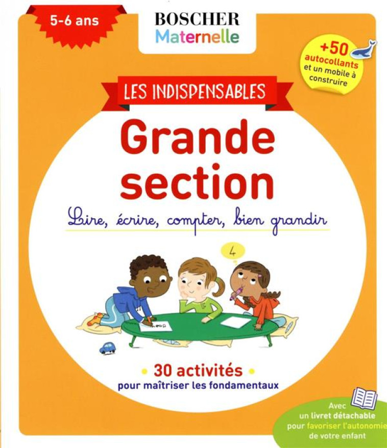 LES INDISPENSABLES DE GRANDE SECTION - OURY MARINE - BELIN